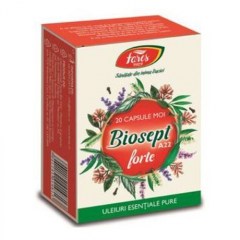 Biosept Forte A22, 20 capsule moi, Fares